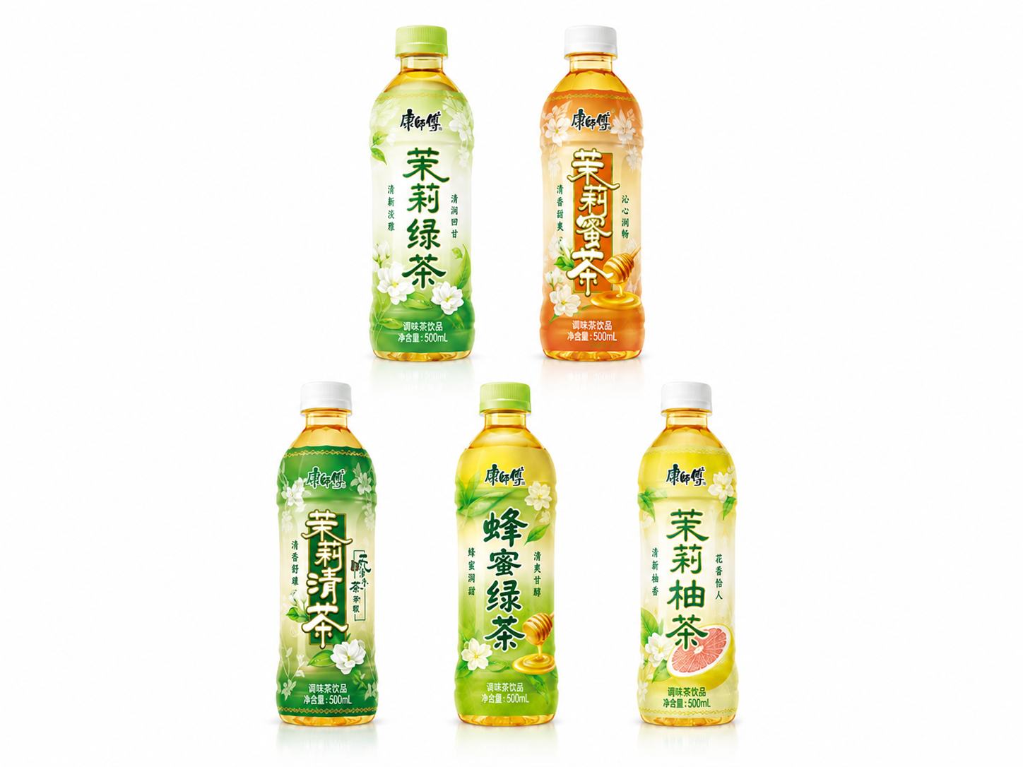 康师傅 茉莉茶系列 500ml