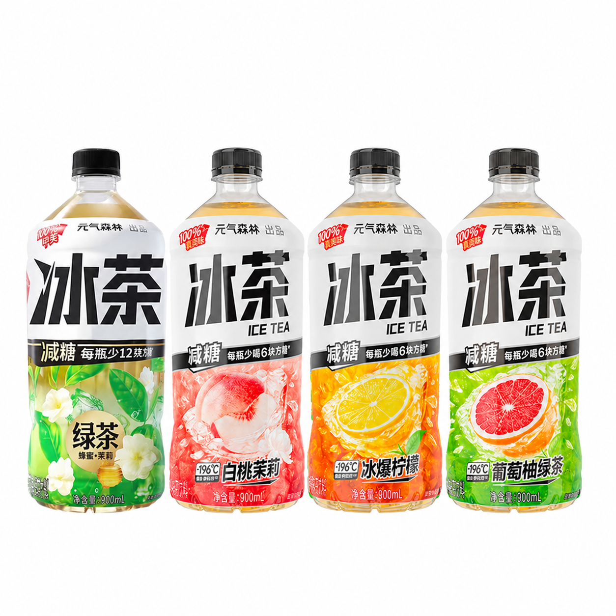 元气森林 冰茶 系列 900ml