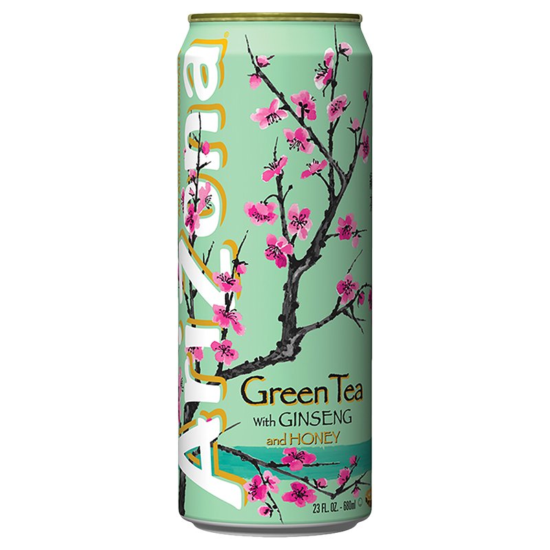 AriZona蜂蜜人参绿茶饮料 680ml